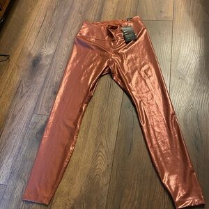 Nike Metallic Copper Leggings